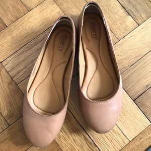 Born Adour brown leather ballet flats